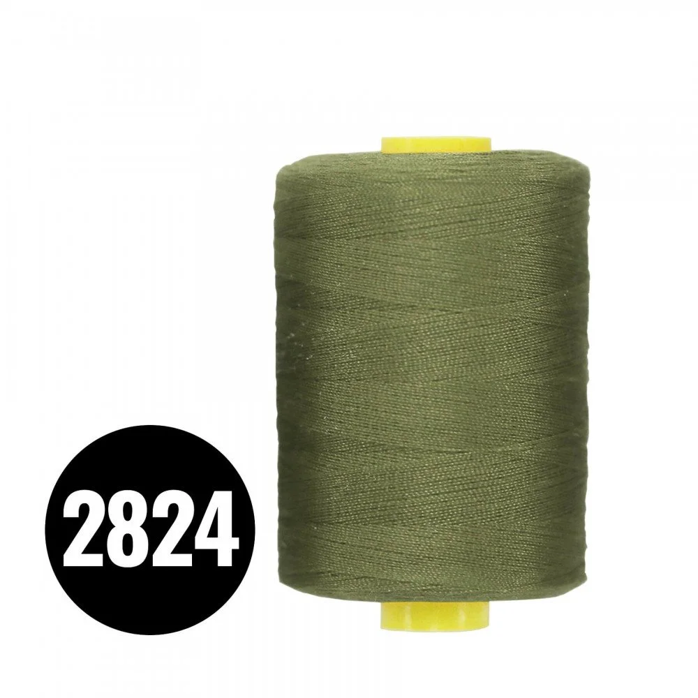 Fils à Coudre Atelier Épaisseur 120 Olive 1000M (2824) Fils à Coudre Atelier Épaisseur 120 Olive 1000M (2824)