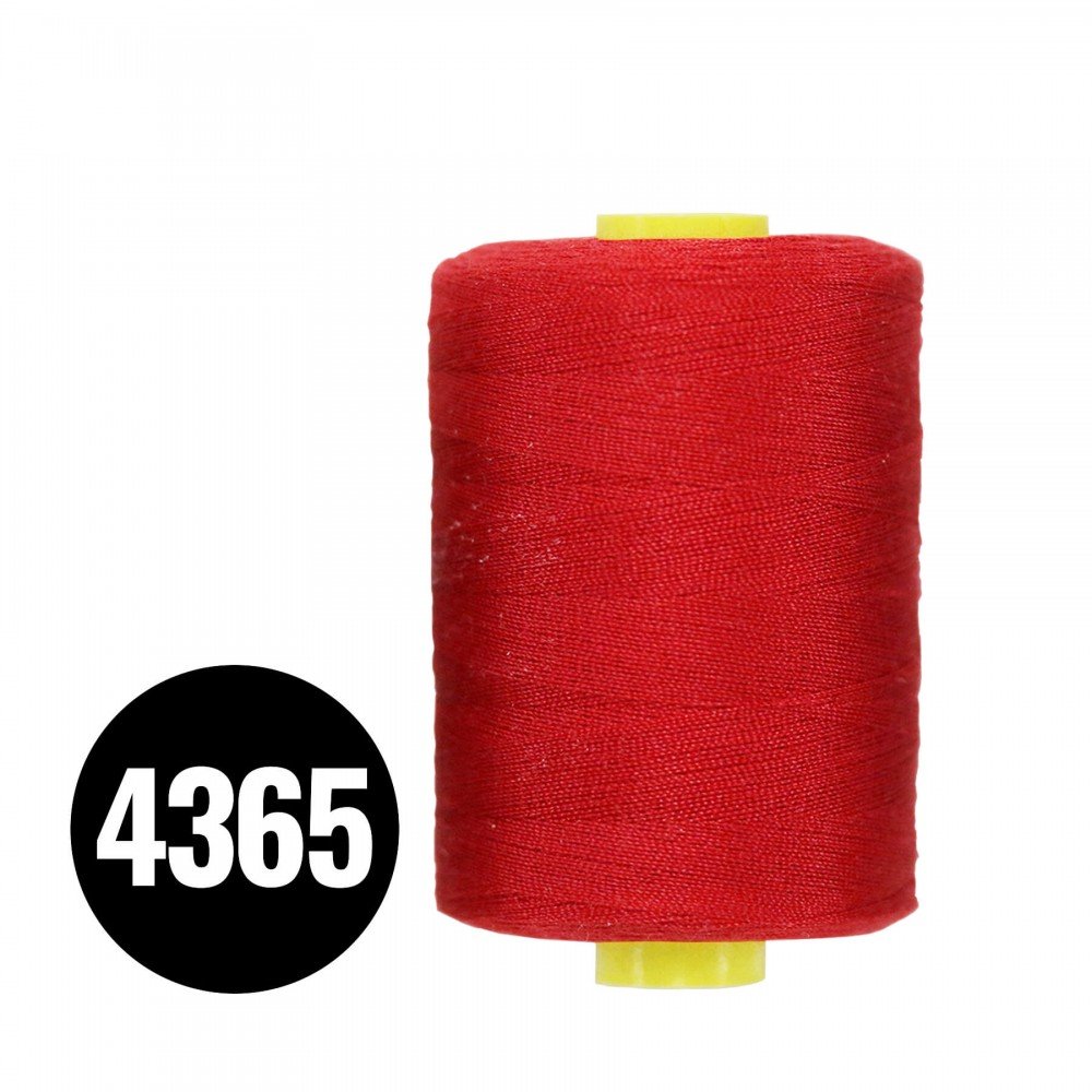 Fils à Coudre Atelier Épaisseur 120 Rouge 1000M (4365)