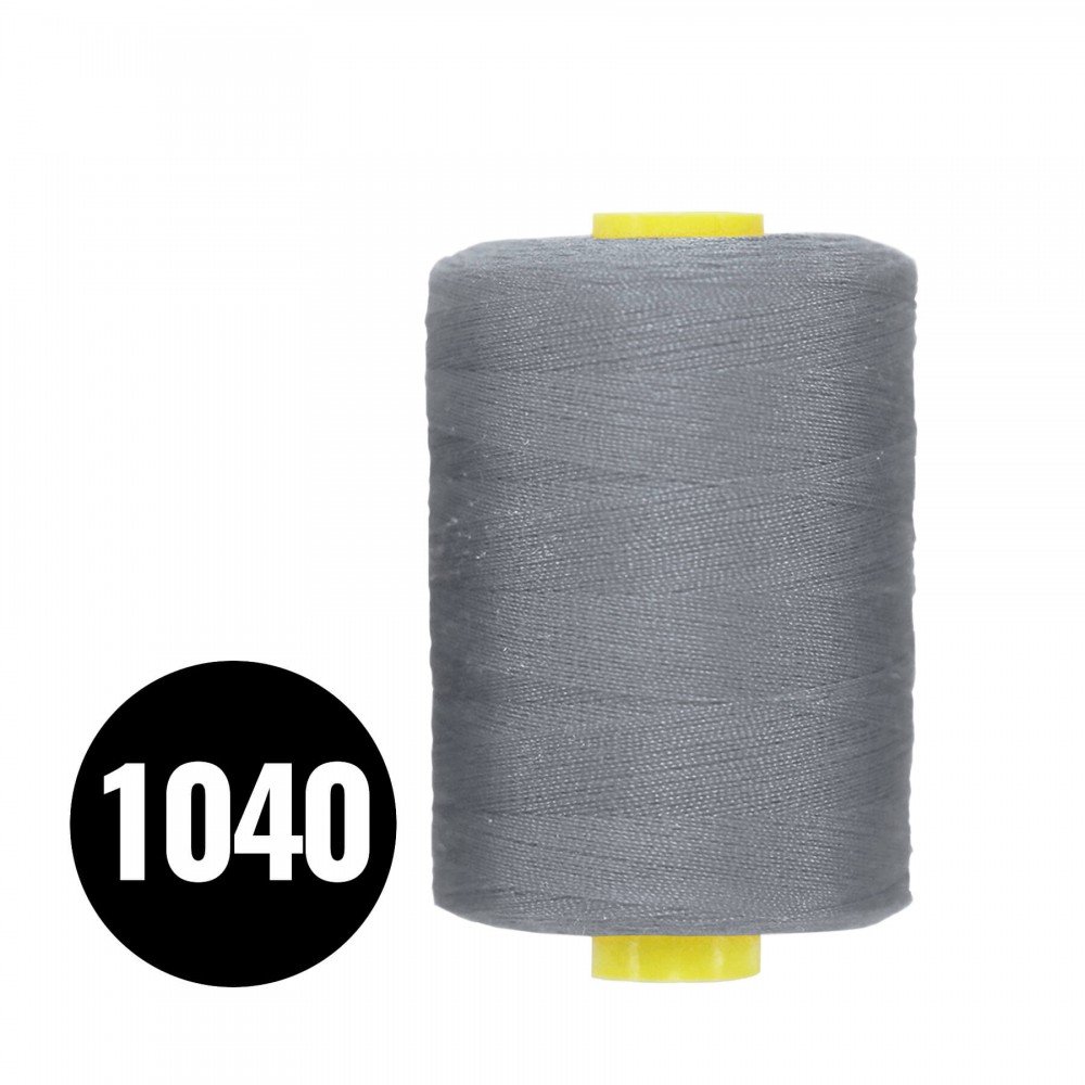 Fils à Coudre Atelier Épaisseur 120 Gris Acier 1000M (1040) Fils à Coudre Atelier Épaisseur 120 Gris Acier 1000M (1040)