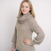 Tessuto Lavorato a Maglia Beige Scuro - (Deco Tessuti)