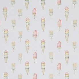 Baumwolljersey Digital - Pastell Eiscreme