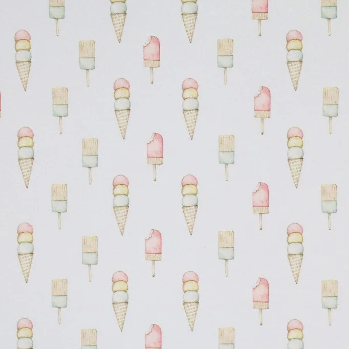 Jersey Coton Impression Numérique - Crème Glacée Pastel Jersey Coton Impression Numérique - Crème Glacée Pastel - (Jersey Coton Impression Numérique)