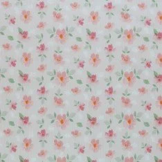 Rib Knit Jersey Fabric - Watercolor Flower Rib Knit Jersey Fabric - Watercolor Flower