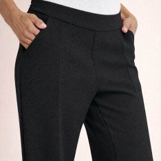 Tissu Crêpe Épais (Stretch) Noir Tissu Crêpe Épais (Stretch) Noir