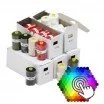 Atelier Naaigaren Dikte 120 Pakket 5 Kleuren x 10 Stuks Atelier Naaigaren Dikte 120 Pakket 5 Kleuren x 10 Stuks - (Naaigaren)
