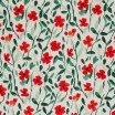 Bambus Jerseystoff Digital Muster - Abstrakter Mohn Grün Rot Bambus Jerseystoff Digital Muster - Abstrakter Mohn Grün Rot - (Jerseystoff Gemustert)