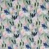 Digitale Print Bamboe Jersey - Siergras Groen Oudroze