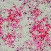 Digitale Print Bamboe Jersey - Pruimenbloesem Beige Fuchsia