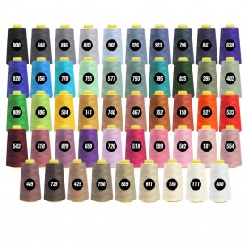 Nić Overlockowa Granatowy Dżinsu (796)