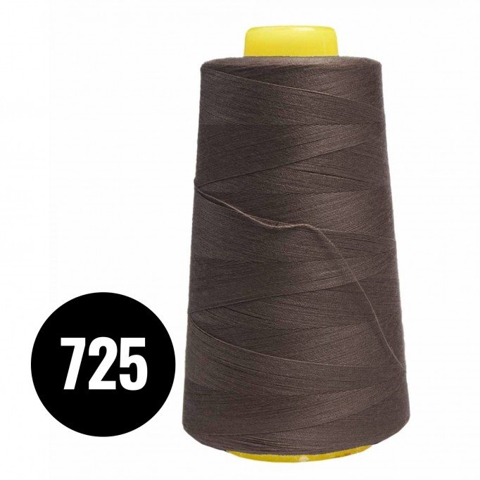 Overlock Thread Brown (725) - (Sewing Threads)