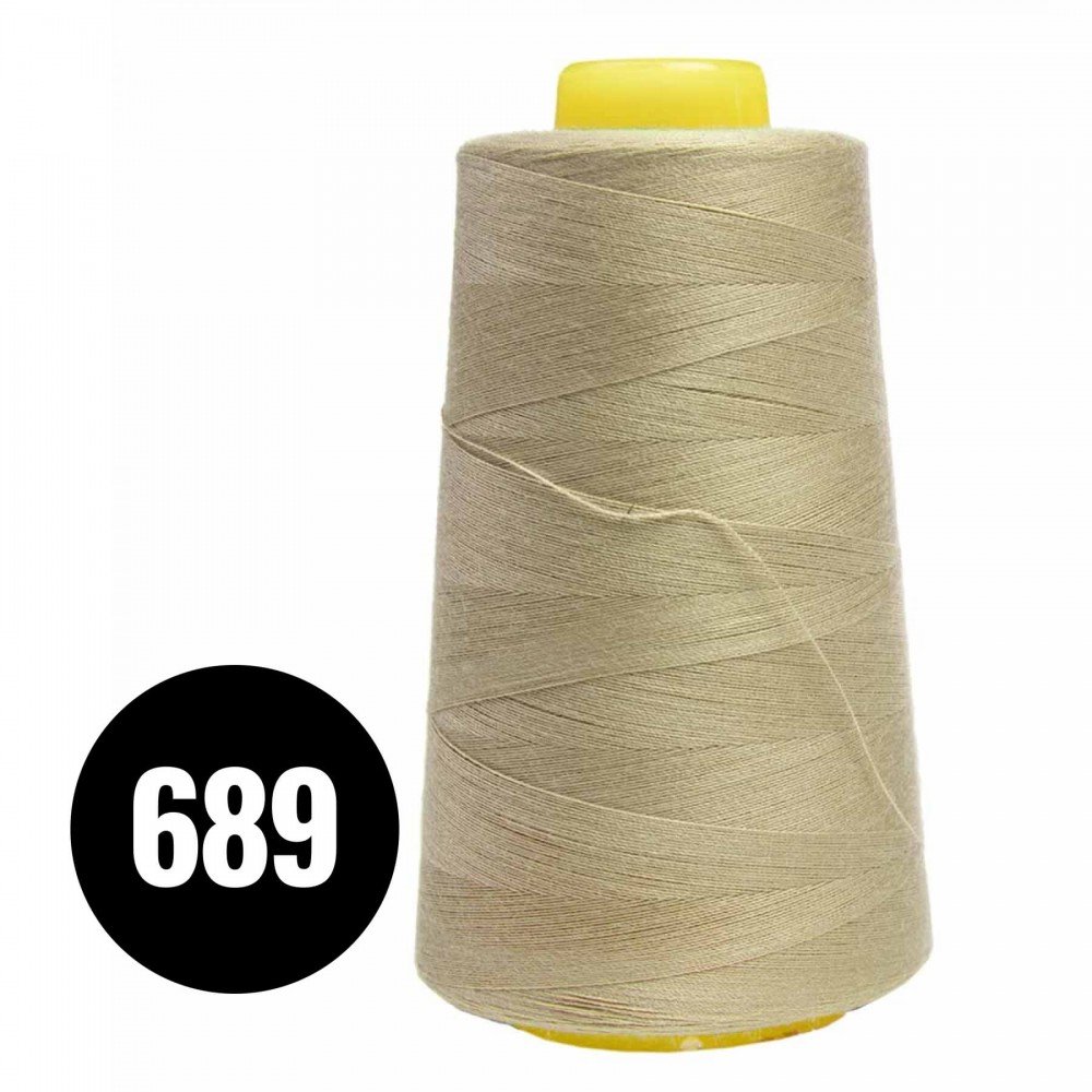 Fils à coudre Overlock Beige Foncé (689) Fils à coudre Overlock Beige Foncé (689)