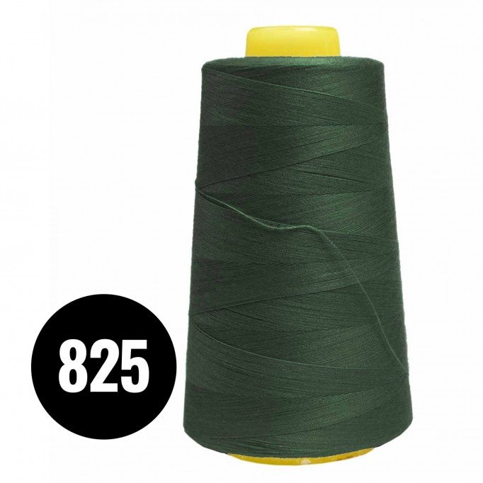 Overlock Thread Dark Green (825) - (Sewing Threads)