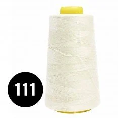 Overlock Tråd Råhvid (111)