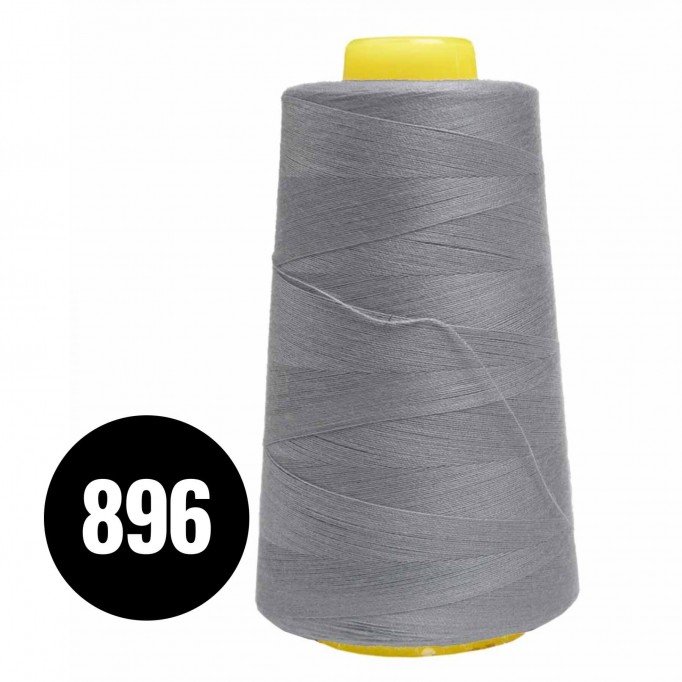 Overlock Thread Steel Grey (896) - (Sewing Threads)