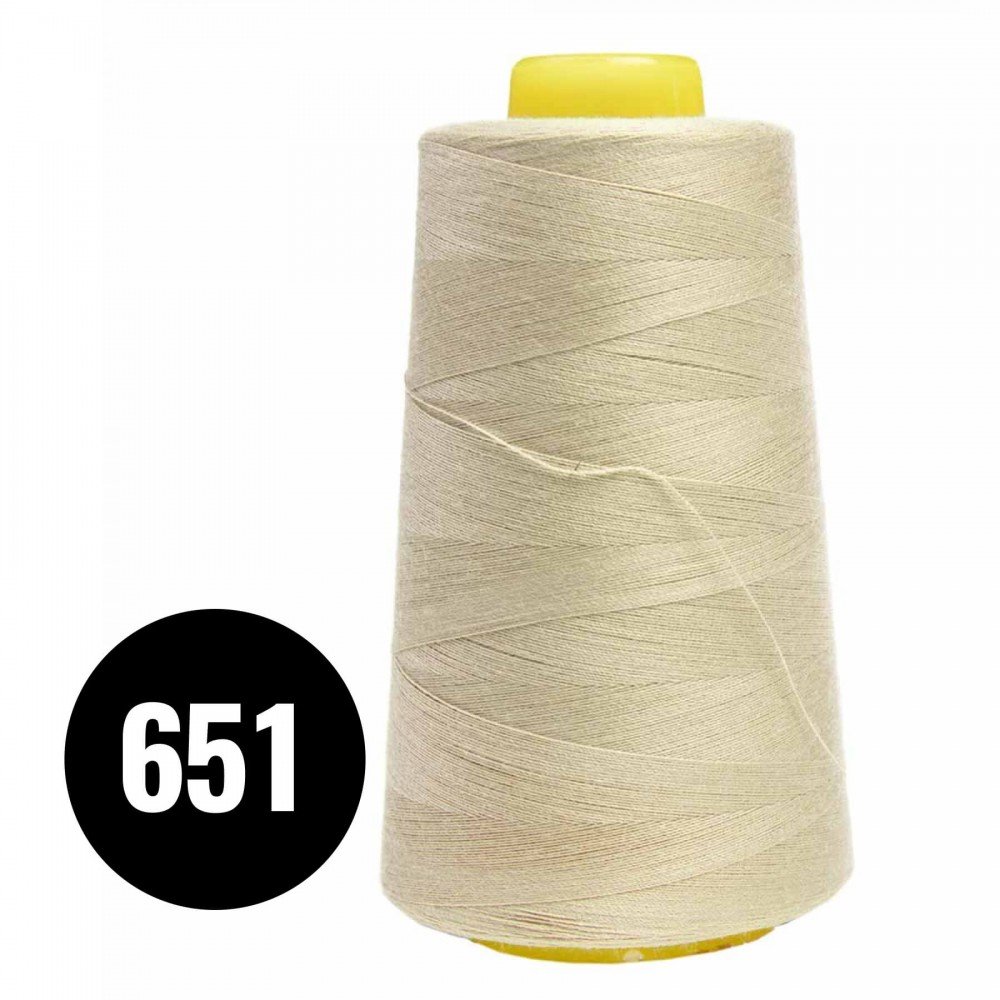 Fils à Coudre Overlock Beige Clair (651) Fils à Coudre Overlock Beige Clair (651)
