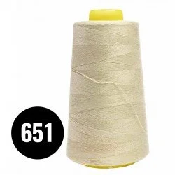 Fils à Coudre Overlock Beige Clair (651)