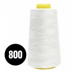 Overlock Tråd Hvid (800)