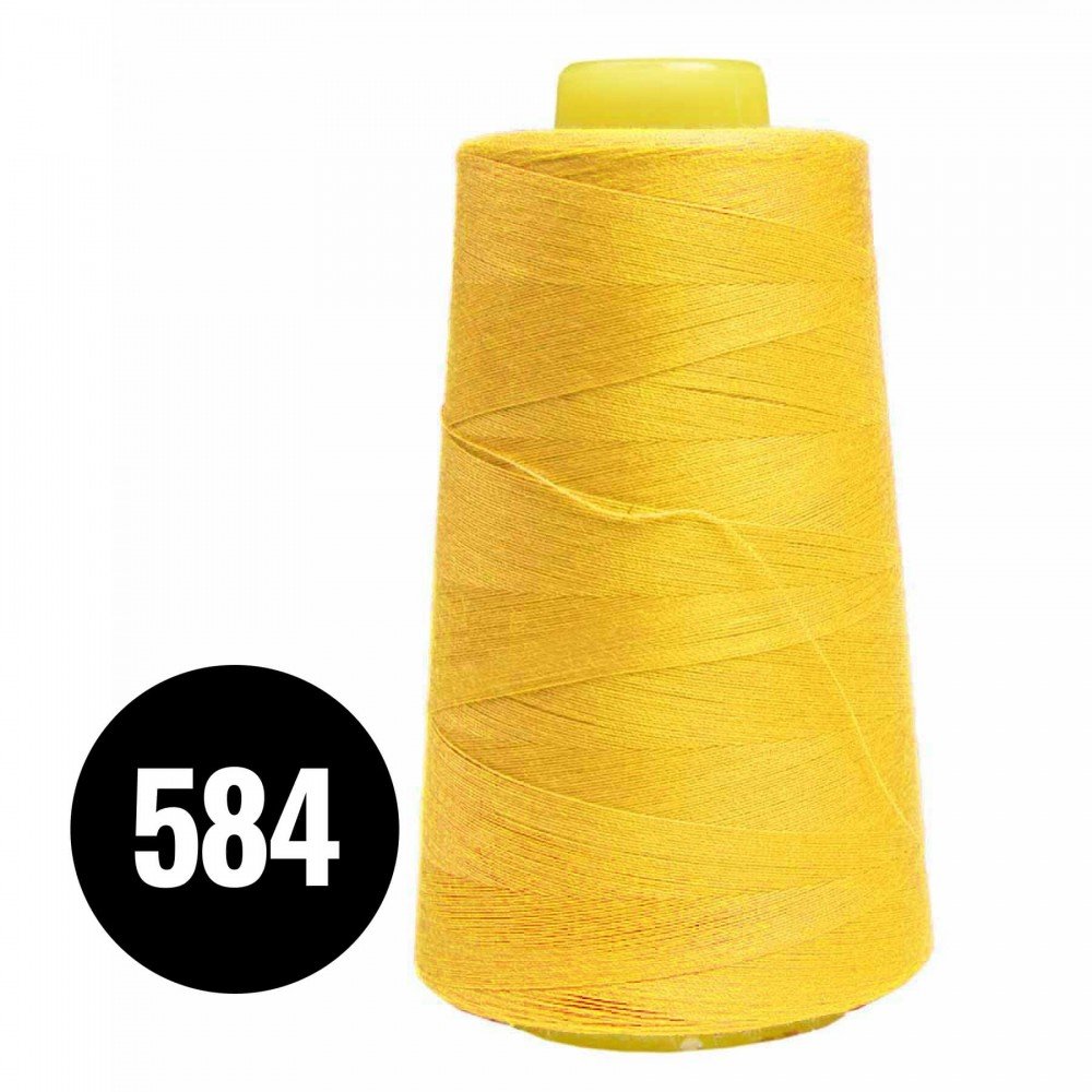Fils à Coudre Overlock Jaune (584) Fils à Coudre Overlock Jaune (584)