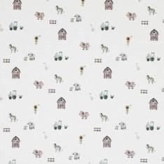 Rib Knit Jersey Fabric - Mini Farm Life