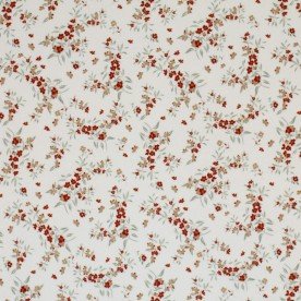 Rippstrick Jersey Stoff - Rosmarinzweig Beige