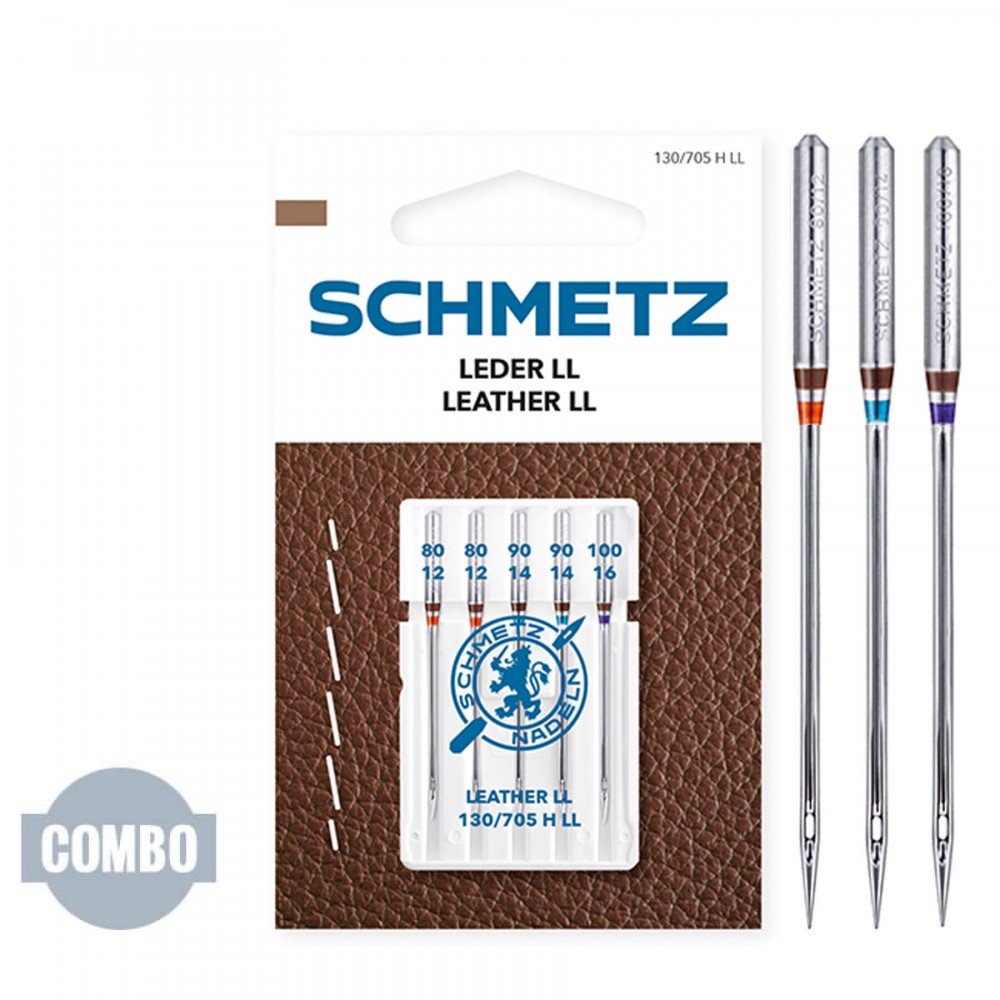 Schmetz Lædernåle Sortiment (130/705 H LL) 