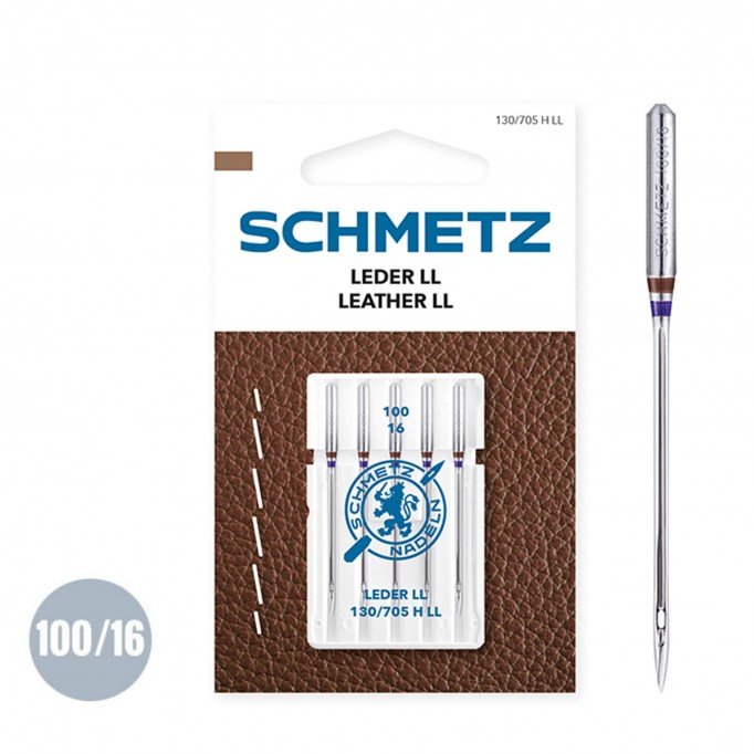 Schmetz Aghi Per il Cuoio 100/16 (130/705 H LL) Schmetz Aghi Per il Cuoio 100/16 (130/705 H LL) - (Aghi (Per Macchine Da Cucire))
