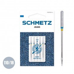 Schmetz Jeans Nadel 110/18 (130/705 H-J) 