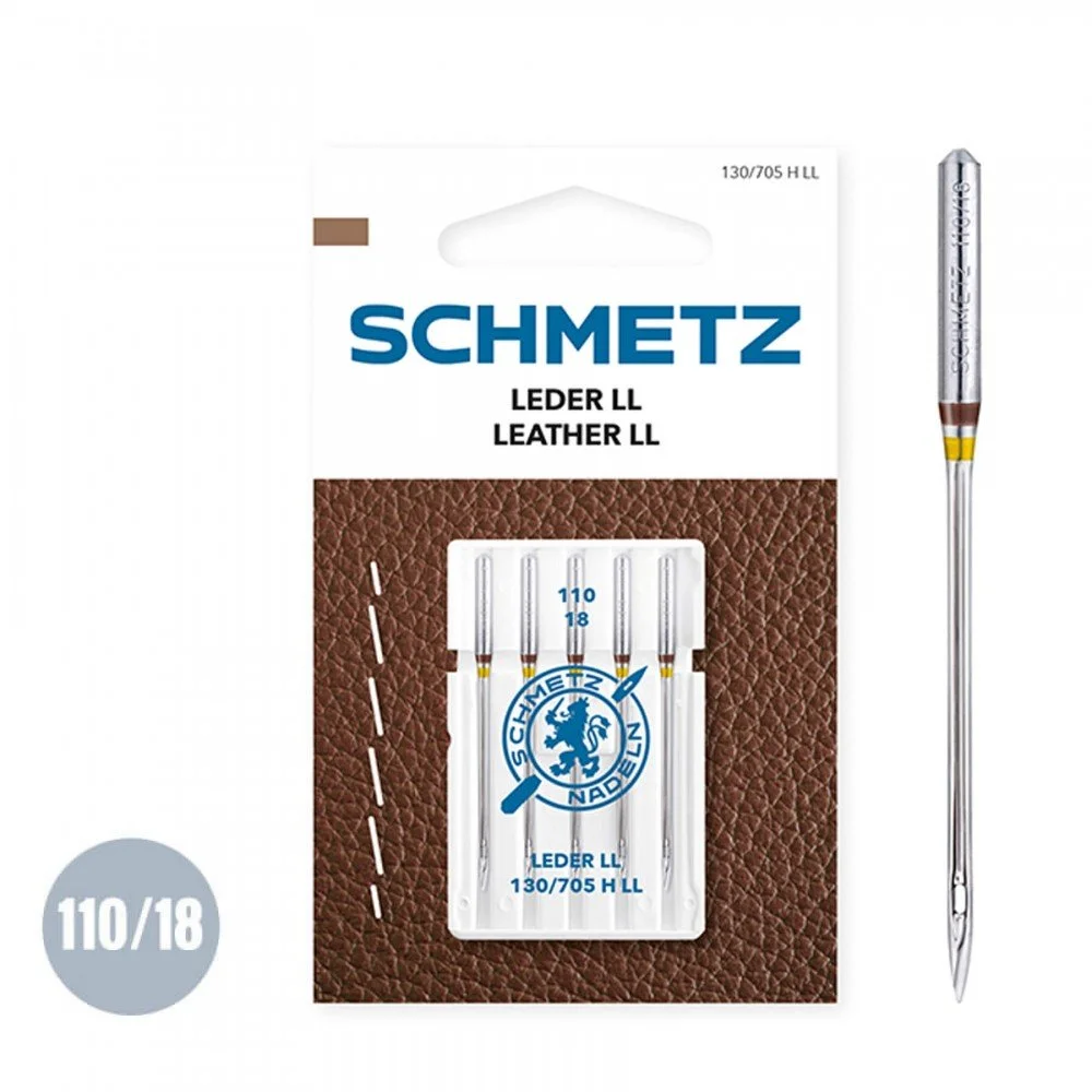 Schmetz Leder Naalden 110/18 (130/705 H LL) Schmetz Leder Nadel 110/18 (130/705 H LL) - (Nadeln (Kurzwaren))
