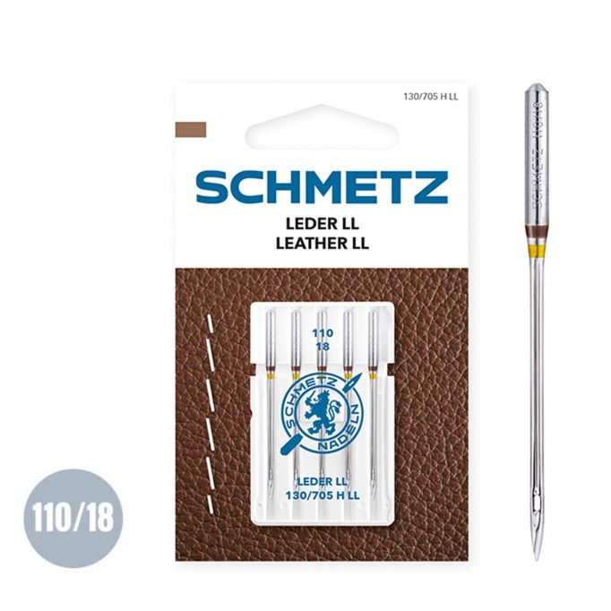 Schmetz Leather Needle 110/18 (130/705 H LL)  - (Needles (Haberdashery))