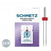 Schmetz Stretch Tweelingnaald 2,5/75 (130/705 H-S ZWI) Schmetz Stretch Tweelingnaald 2,5/75 (130/705 H-S ZWI) - (Naalden (Fournituren))