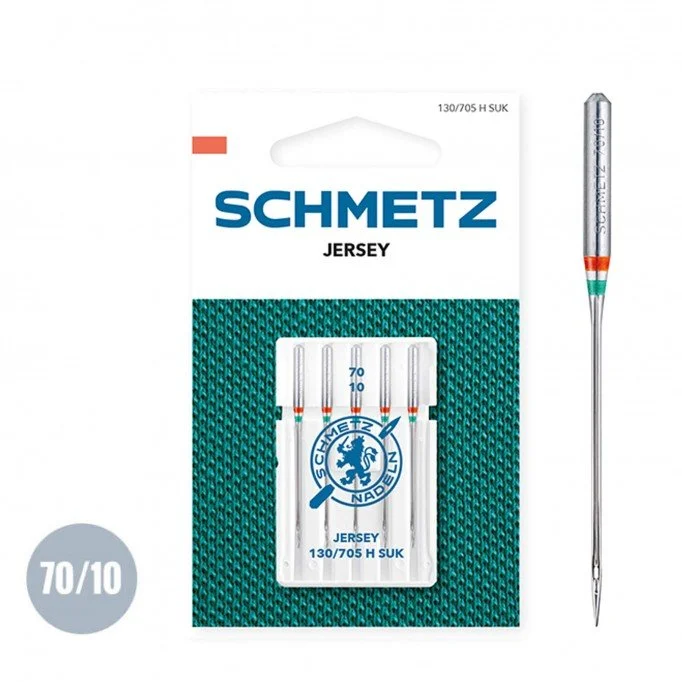 Schmetz Jersey Needle 70/10 (130/705 H SUK) Schmetz Jersey Needle 70/10 (130/705 H SUK) - (Needles (Haberdashery))