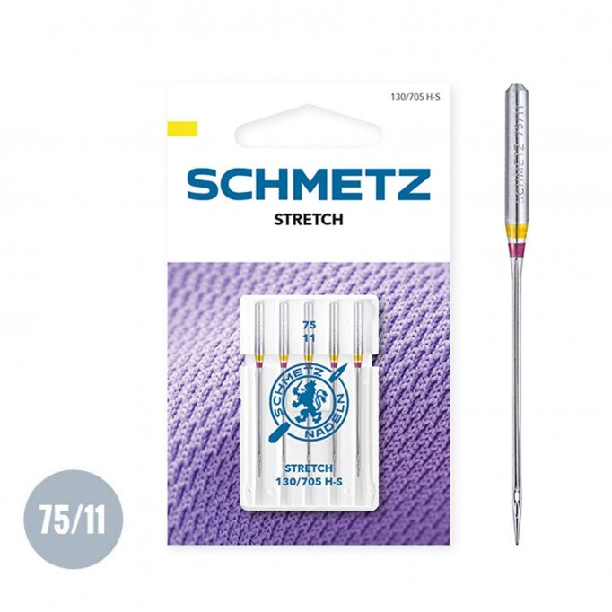 Schmetz Stretch Needle 75/11 (130/705 H-S) Schmetz Stretch Needle 75/11 (130/705 H-S) - (Needles (Haberdashery))