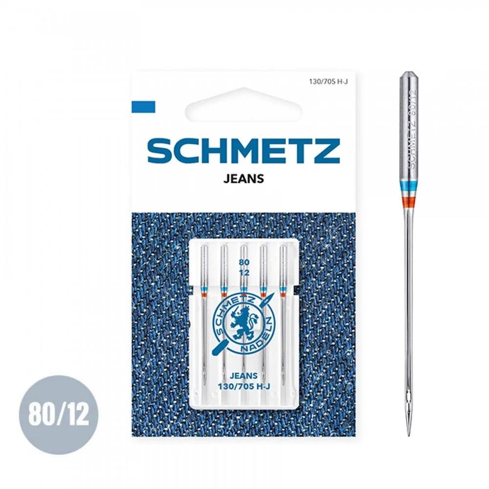 Schmetz Jeansnåle 80/12 (130/705 H-J) Schmetz Jeansnåle 80/12 (130/705 H-J)