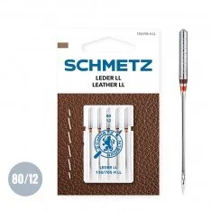 Schmetz Leder Naalden 80/12 (130/705 H LL) Schmetz Leder Naalden 80/12 (130/705 H LL)