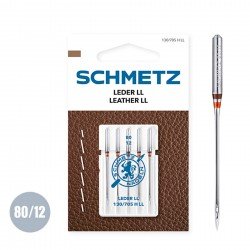 Schmetz Leder Nadel 80/12 (130/705 H LL) 