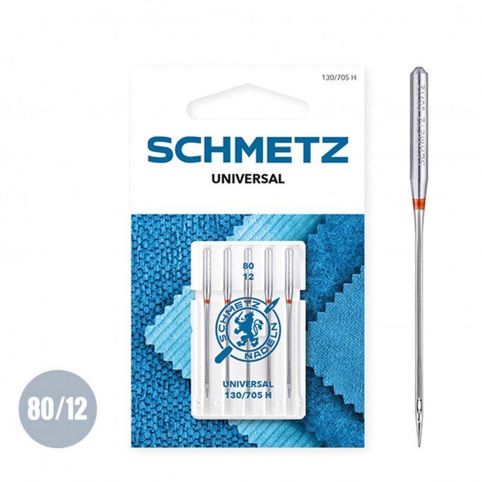 Schmetz Universal Needle 80/12 (130/705 H) Schmetz Universal Needle 80/12 (130/705 H) - (Needles)