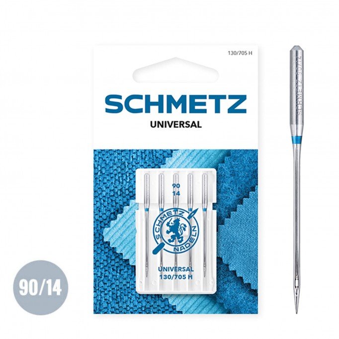 Schmetz Universeel Naalden 90/14 (130/705 H) Schmetz Universeel Naalden 90/14 (130/705 H) - (Naalden (Fournituren))