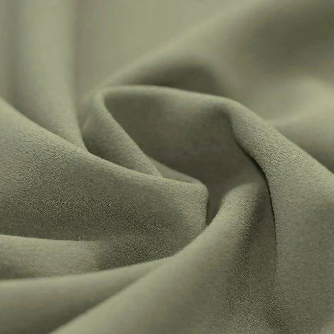 Scuba Crepe Jersey Olive - (Jersey Stoffe)