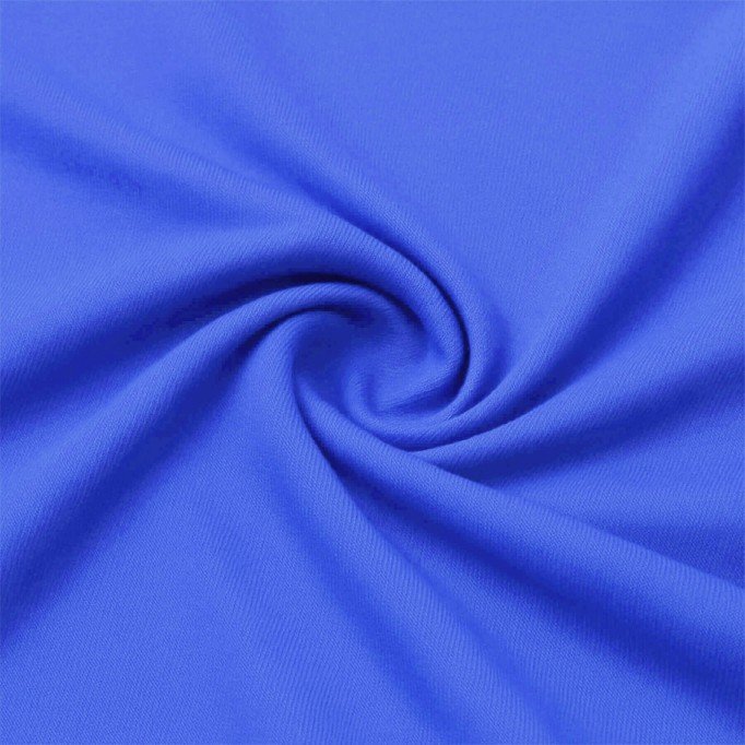 Tissu Jersey Bambou Cobalt Clair Tissu Jersey Bambou Cobalt Clair - (Tissus Jersey)