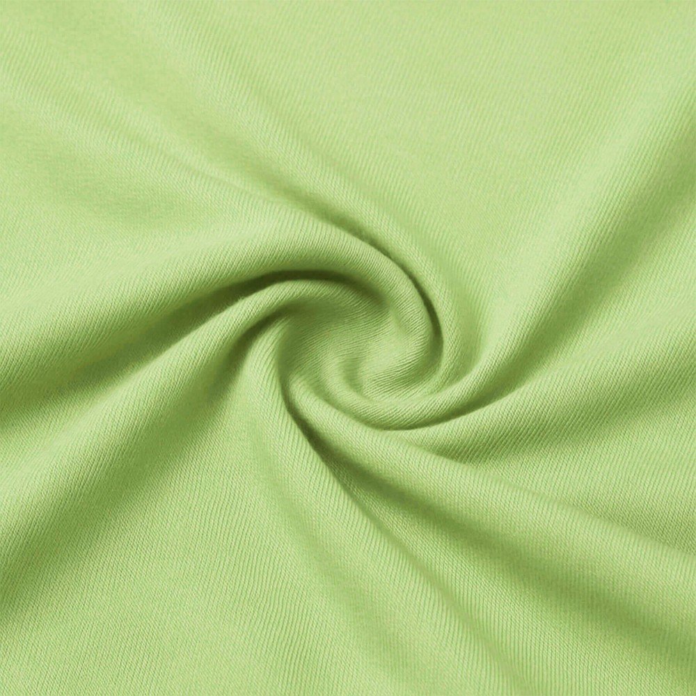 Bambusjersey Stof Lime