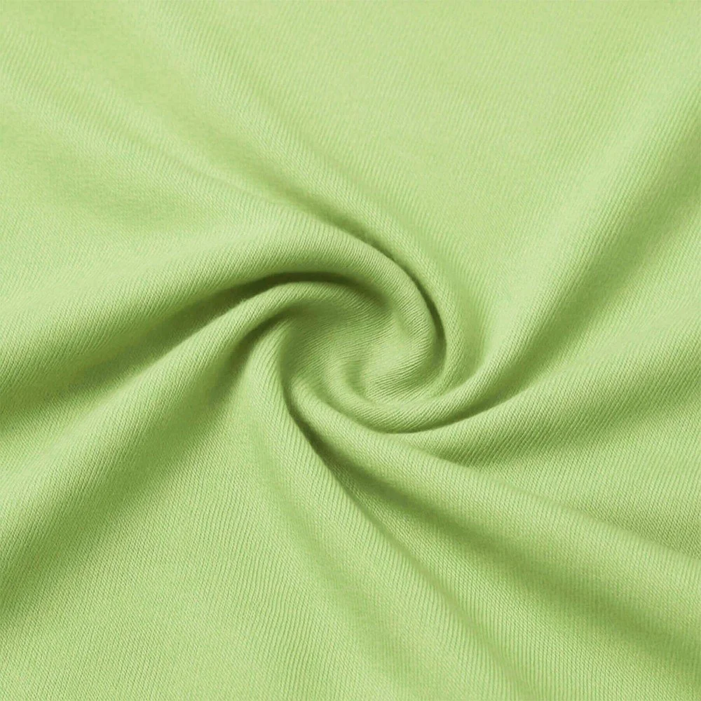 Bamboe Jersey Stof Lime