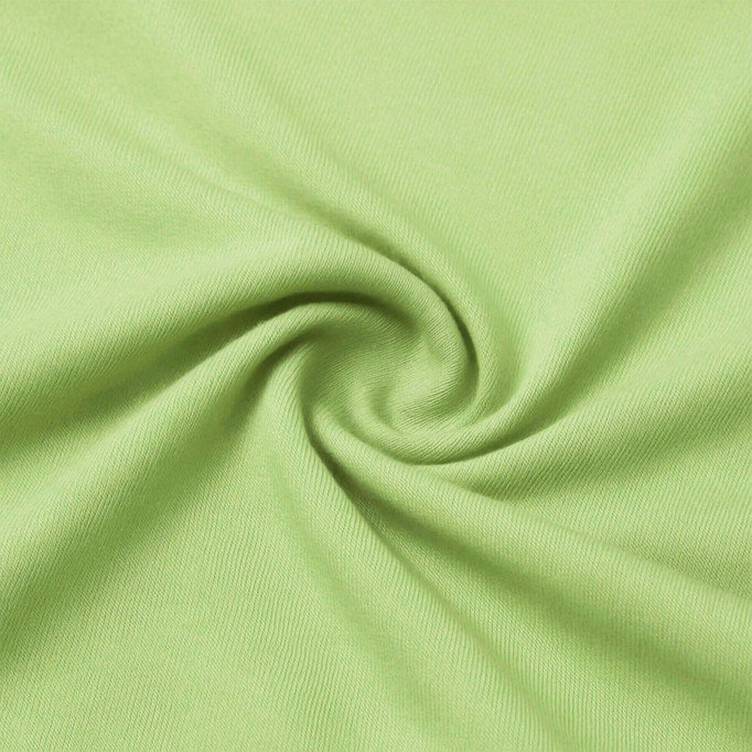 Tissu Jersey Bambou Lime - (Tissus Jersey)