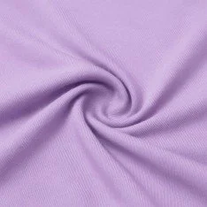 Bambusjersey Stof Pastel Lilla