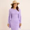 Bamboe Jersey Stof Pastel Lila Bamboe Jersey Stof Pastel Lila - (Jersey Stoffen)