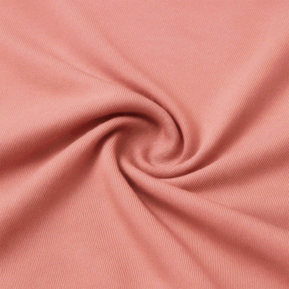 Bambusjersey Stof Sommer Rosa