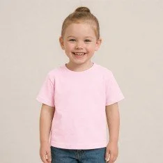 Katoenen Jersey Pastel Roze Katoenen Jersey Pastel Roze