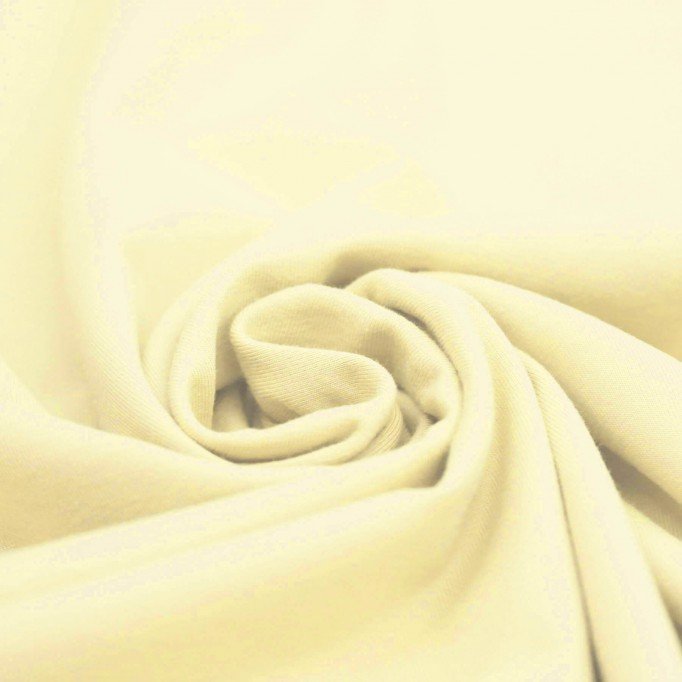 Cotton Jersey Knit Fabric Pastel Yellow Cotton Jersey Knit Fabric Pastel Yellow - (Jersey Fabric Cotton )