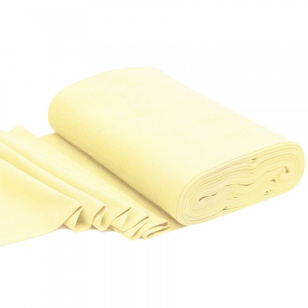 Cuffs Rib Pastel Yellow