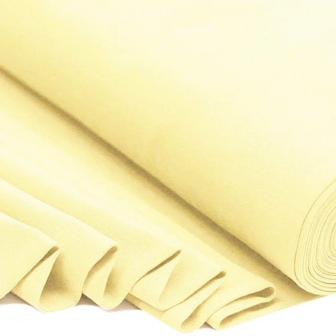 Cuffs Rib Pastel Yellow Cuffs Rib Pastel Yellow - (Cuffs Rib)