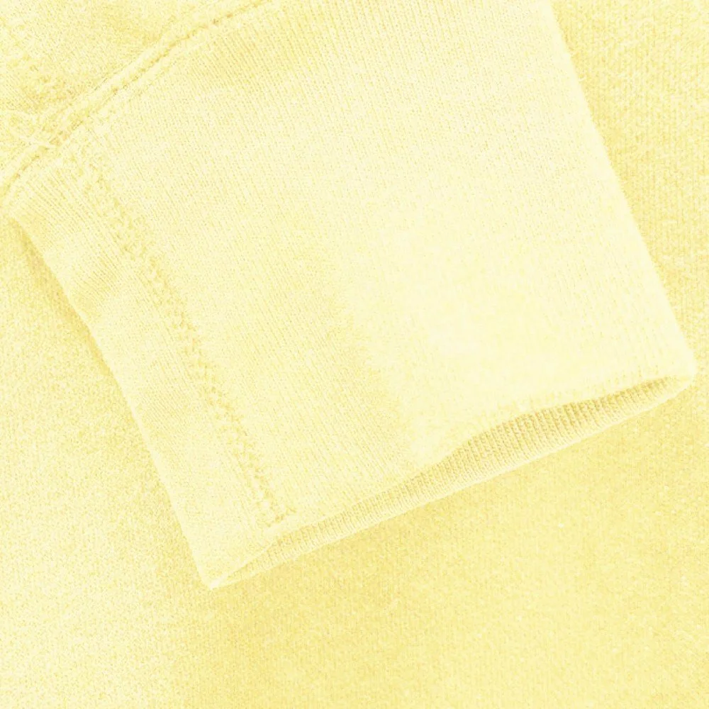 Boordstof Pastel Geel - Zachte Katoenen Boordstof Boordstof Pastel Geel - (Boordstoffen )